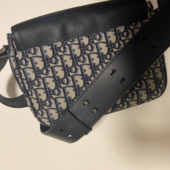 Christian Dior - Oblique Saddle Messenger Bag - Picture 5 of 7
